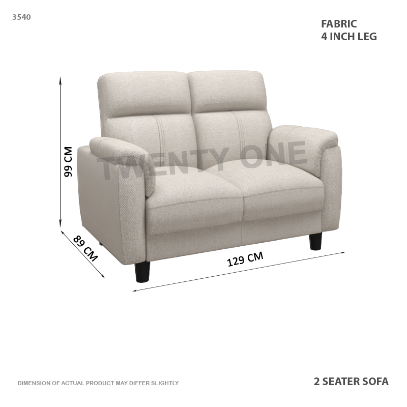 3540 2S  471-2 2S FABRIC SEATER  SOFA 1 C